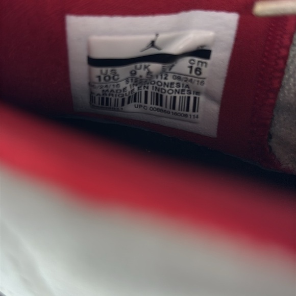 🔥🔥🔥 Air Jordan Son of Mars Fire Red Size: 10C🔥🔥🔥 - Picture 7 of 9